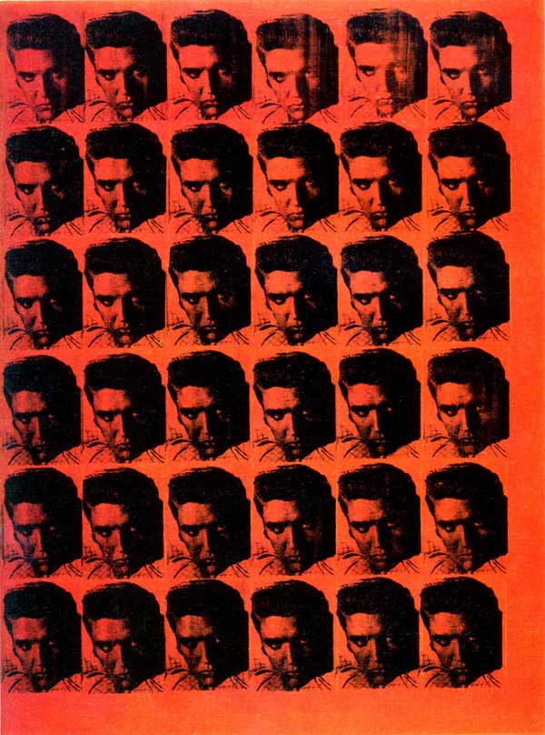 Andy Warhol - Red Elvis