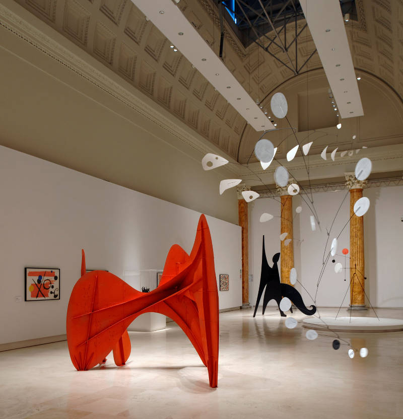 "Alexander Calder, Palazzo delle Esposizioni- Roma 2009" Foto: Alfredo Cacciani© Azienda Speciale Palaexpo