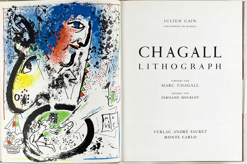 Marc Chagall Litografia