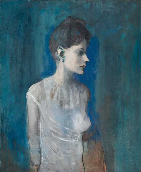 Pablo Picasso -Ragazza in camicia, 1904-05 Olio su tela - Londra, Tate. Lascito di C. Frank Stoop, 1933