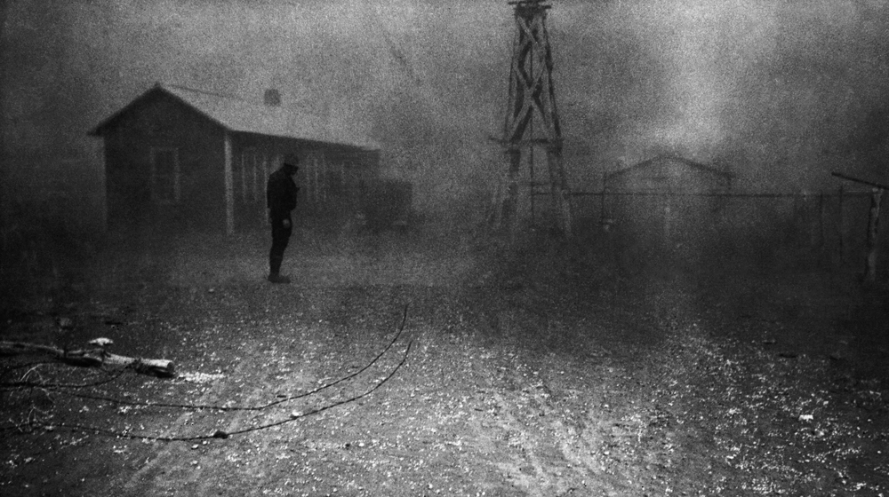 Dorothea Lange, Dust Storm, New Mexico, 1935