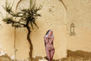 Street Art a Napoli - Zilda "Rinunciazione"