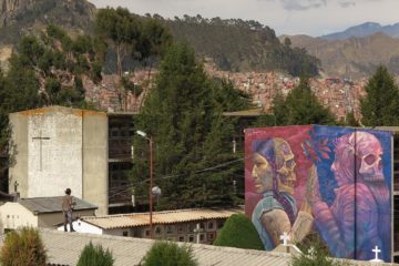 Murales Las Paz - KIKI e AGUS RUCULA