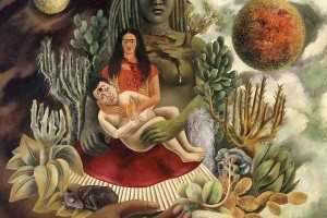 Frida Kahlo - L’amoroso abbraccio dell’universo, la terra (Messico), io, Diego e il signor Xolotl